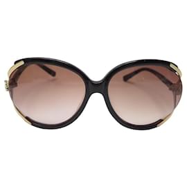 Cartier-Cartier panther sunglasses T00712 BROWN BROWN SUNGLASSES EYEWEAR-Brown