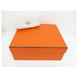 Hermès-NEUE BOX FÜR HERMES MINI KELLY BOLIDE PICOTIN POCHON NEUE BAG Staubbeutel BOX-Orange