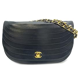 Chanel-CC Half Moon Chain Shoulder Bag-Other
