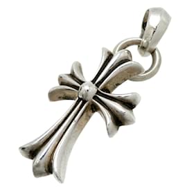 Chrome Hearts-Silver Small Cross Pendant-Other