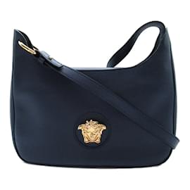 Versace-Medusa Leather Shoulder Bag-Other