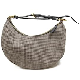 Autre Marque-Small Fendigraphy Canvas Hobo Bag 8BR799-Other