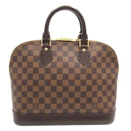 Louis Vuitton-Louis Vuitton Damier Ebene Alma PM Canvas Handbag N51131 in Excellent condition-Other