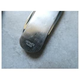 Hermès-Canivete suíço da Hermès-Hardware prateado