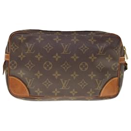 Louis Vuitton-LOUIS VUITTON Monogramm Marly Dragonne GM Clutch Bag Vintage M.51825 Auth bin5645-Monogramm