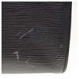 Louis Vuitton-Louis Vuitton Epi Speedy 25 Sac à Main Noir Noir M43012 Auth LV 66118-Noir