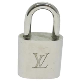 Louis Vuitton-LOUIS VUITTON Lucchetto Metallo Argento LV Aut. yk10571-Argento