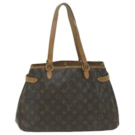 Louis Vuitton-LOUIS VUITTON Monograma Batignolles sacola horizontal M51154 LV Auth yk10396-Monograma