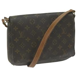Louis Vuitton-LOUIS VUITTON Monogram Musette Tango Short Strap Shoulder Bag M51257 auth 65813-Monogram