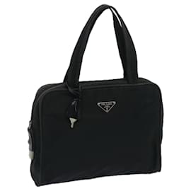 Prada-PRADA Handtasche Nylon Schwarz Auth am5650-Schwarz