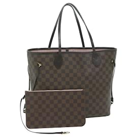Louis Vuitton-LOUIS VUITTON Damier Ebene Neverfull MM Tote Bag N51105 LV Auth 64261A-Other