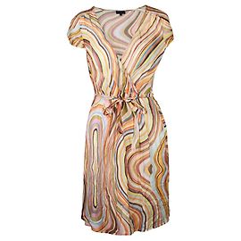 Paul Smith Vestido listrado redemoinho multicolorido Outro