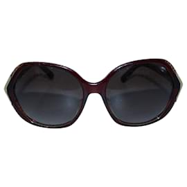 Fendi-Round Brown and Gold Sunglasses-Brown