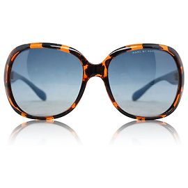 Marc by Marc Jacobs Óculos de sol quadrados em formato de tartaruga e acetato turquesa Azul