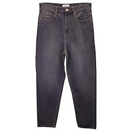 Isabel Marant Etoile-Isabel Marant Etoile Denim-Jeans aus schwarzer Baumwolle-Schwarz