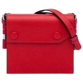 Hermès-Hermes Red Evercolor Twins-Pink,Red