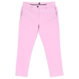 Tommy Hilfiger Pantalón chino elástico de algodón orgánico para mujer Rosa