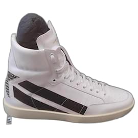 Saint Laurent-Zapatos con cordones-Blanco
