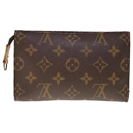 Louis Vuitton-LOUIS VUITTON Monogram Bucket PM Pouch Accessori Pouch LV Auth 66253-Monogramma