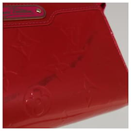 Louis Vuitton-LOUIS VUITTON Monogram Vernis Trousse Cosmetic Pouch Rose Pop M93647 Auth ep3274-Pink,Other