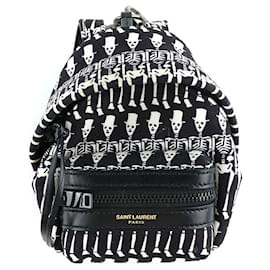 Saint Laurent-SAINT LAURENT Backpacks-Black