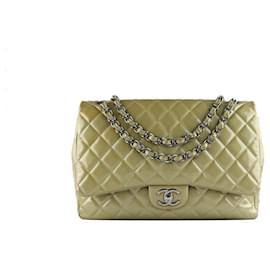 Chanel-CHANEL Handtaschen Zeitlos/klassisch-Grün