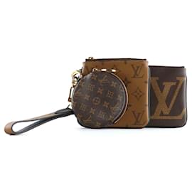 Louis Vuitton-LOUIS VUITTON Clutch-Taschen Multi Pochette Accessoires-Braun