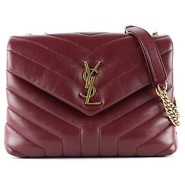 SAINT LAURENT Bolsos Loulou Burdeos