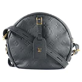 Louis Vuitton-LOUIS VUITTON Sacs à main Boîte chapeau souple-Noir