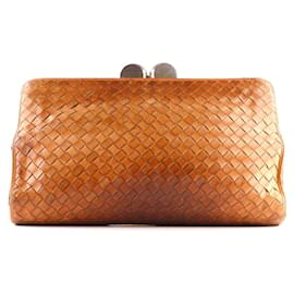 Bottega Veneta-BOTTEGA VENETA Clutch-Taschen-Braun