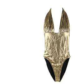 Saint Laurent-SAINT LAURENT Tops-Golden