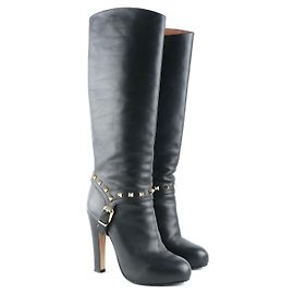 VALENTINO GARAVANI Boots Rockstud Black
