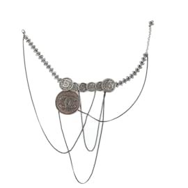 Chanel-CHANEL Lange Halsketten-Silber