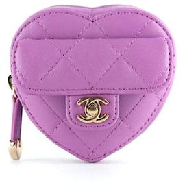 Chanel-CHANEL Wallets Timeless/classique-Purple