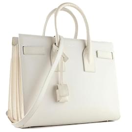 Saint Laurent-SAINT LAURENT Handtaschen Sac de Jour-Weiß