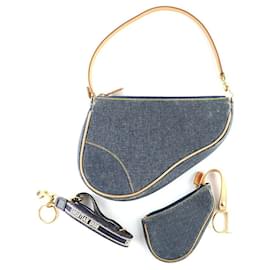 Dior-DIOR Handbags Saddle-Navy blue