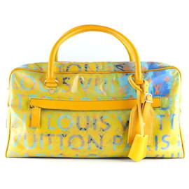 Louis Vuitton-LOUIS VUITTON Bolsas Capucinas-Amarelo