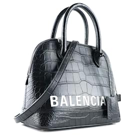 Balenciaga-BALENCIAGA Handbags Ville Top Handle-Black