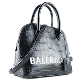 Balenciaga-BALENCIAGA Borse Ville Top Handle-Nero