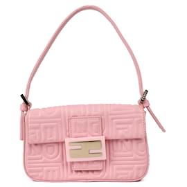 Fendi-FENDI Handbags Mamma Baguette-Pink