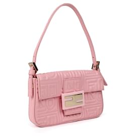 Fendi-FENDI Handbags Mamma Baguette-Pink
