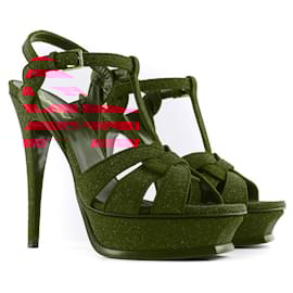 Saint Laurent-SAINT LAURENT Sandals Tribute-Red