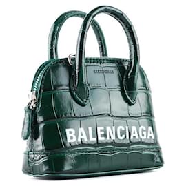 Balenciaga-BALENCIAGA Borse Ville Top Handle-Verde