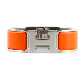 Hermès-HERMES Bracelets Clic Clac H-Orange