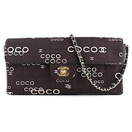 Chanel-CHANEL Handbags East West Chocolate Bar-Black