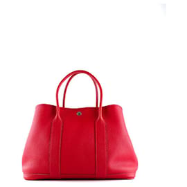 Hermès-HERMES Handbags Garden Party-Red