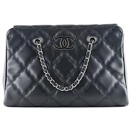 Chanel-CHANEL Handbags Timeless/classique-Black