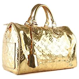 Louis Vuitton-LOUIS VUITTON Handbags Speedy-Golden