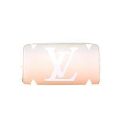 Louis Vuitton-LOUIS VUITTON Carteiras Zippy-Rosa