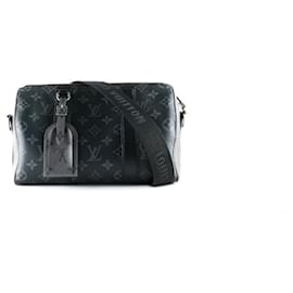 Louis Vuitton-LOUIS VUITTON Bolsos Keepall City-Negro